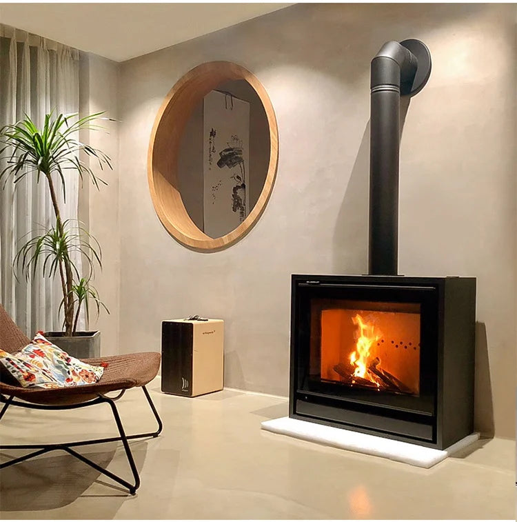 Flamm A2 Freestanding Fireplace