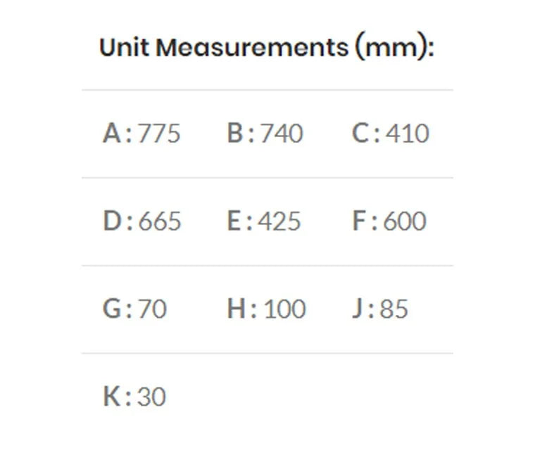Firebox Vent Free Gas Built-in Model 740 Mild Steel Facade & Coal Grate
