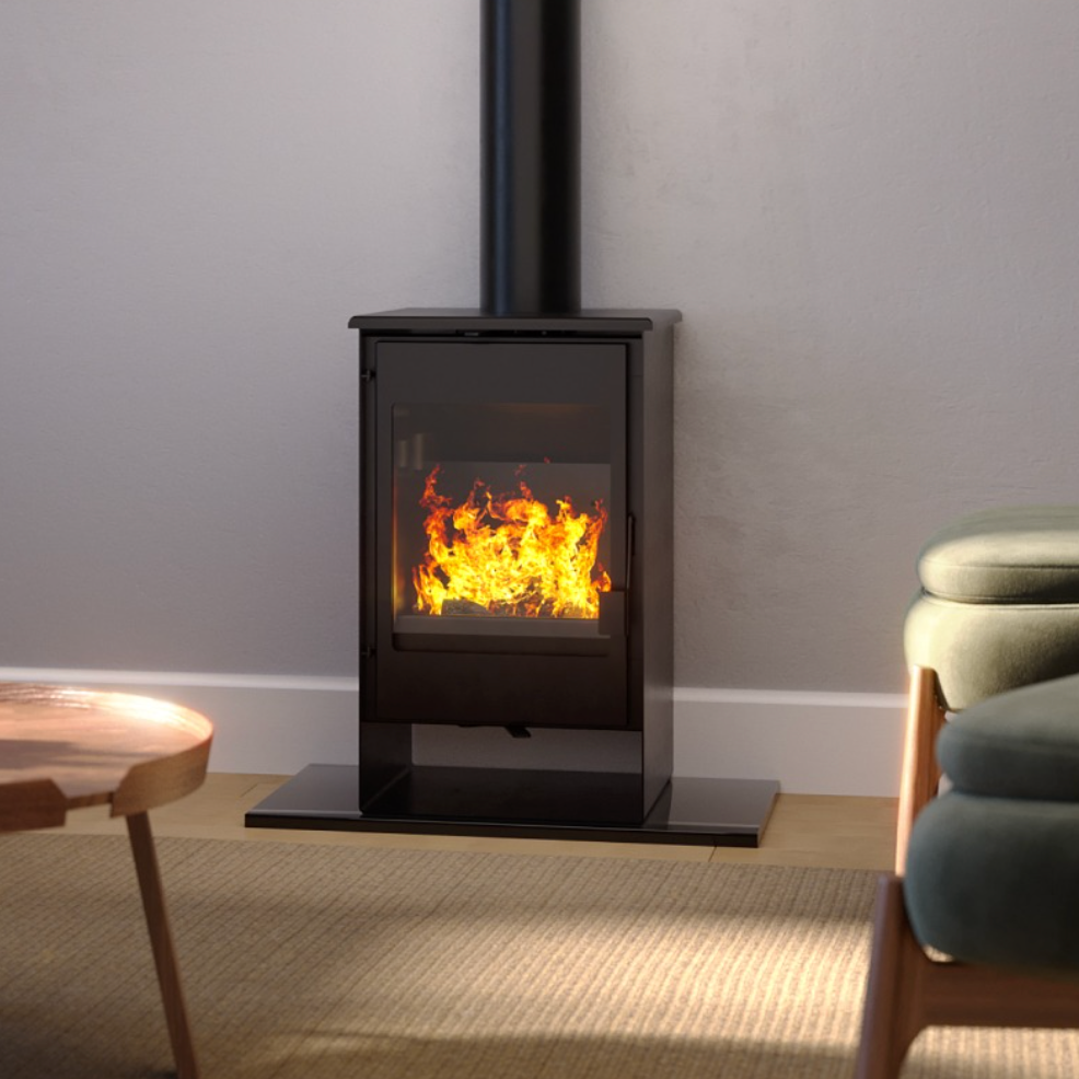 Forge TEN Freestanding Fireplace