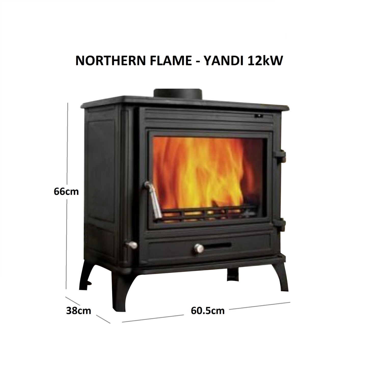 Northern Flame Yandi Fireplace