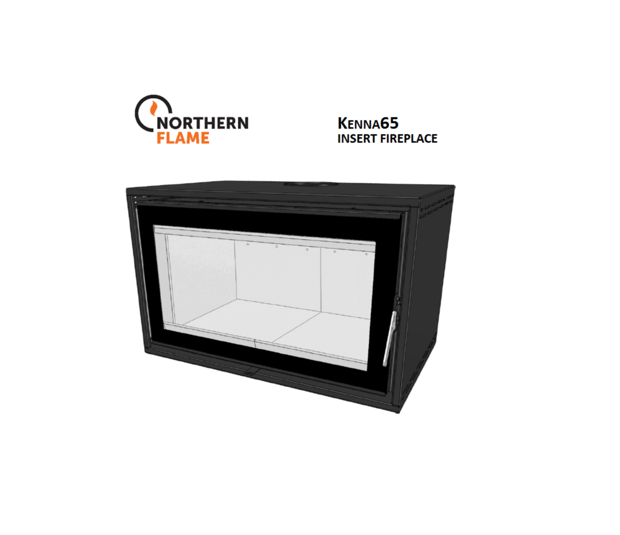 Northern Flame Kenna 65 Built-in Fireplace