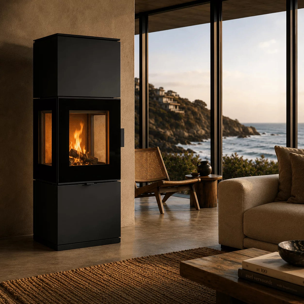 Kratki Inga Freestanding Fireplace