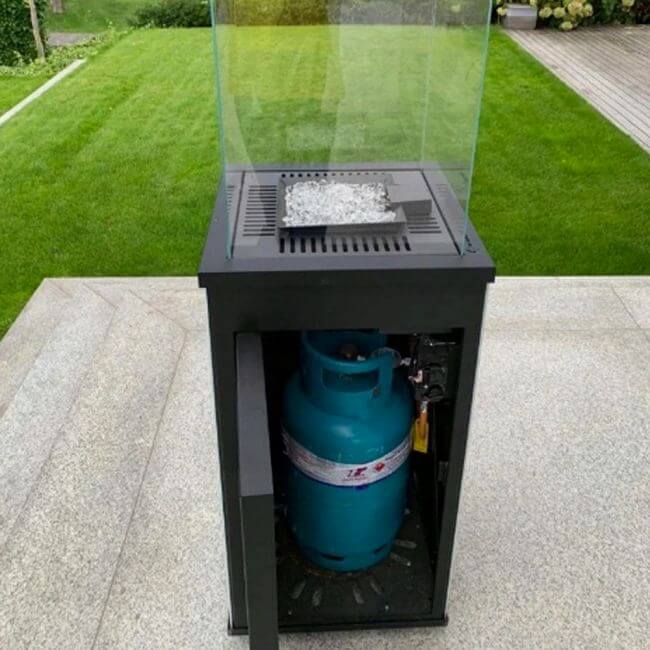 Kratki Patio M Open Gas Fireplace