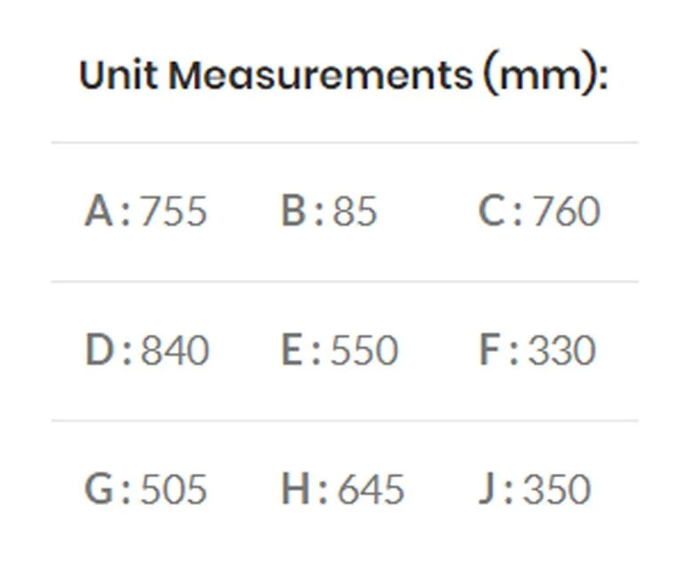 Maluti Gas Firebox Double Sided Freestanding Model 760 with Log Set