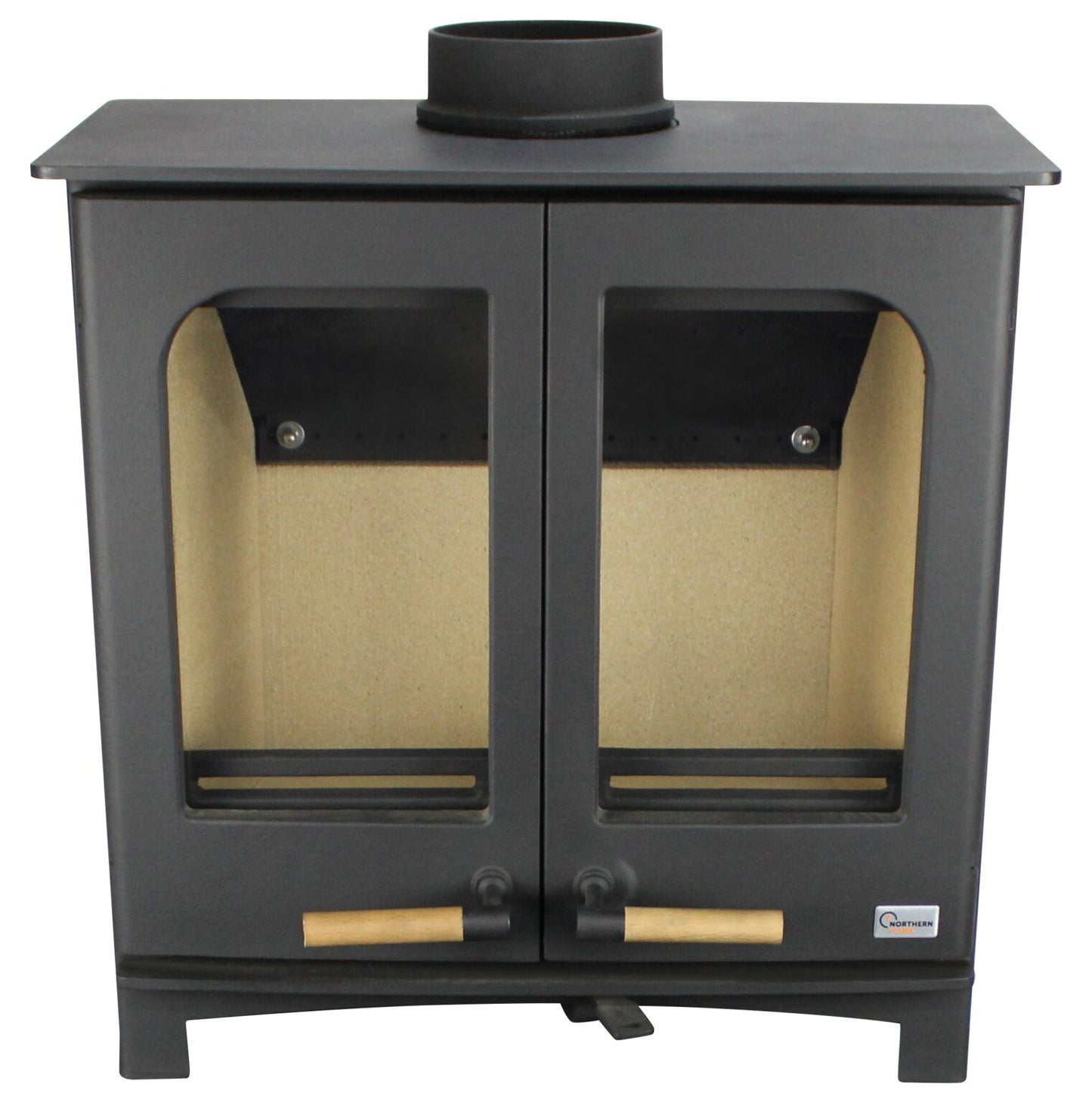 Northern Flame Panoramic Twin Door Fireplace