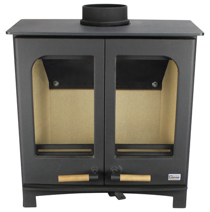 Northern Flame Panoramic Twin Door Fireplace
