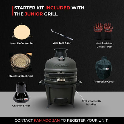 Kamado Jan Gen 4 JNR Graphite