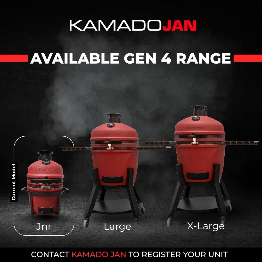 Kamado Jan Gen 4 JNR Ember Red