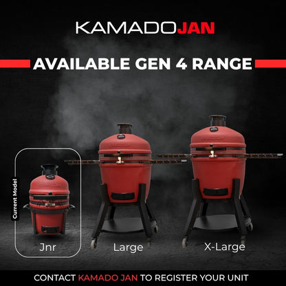 Kamado Jan Gen 4 JNR Ember Red