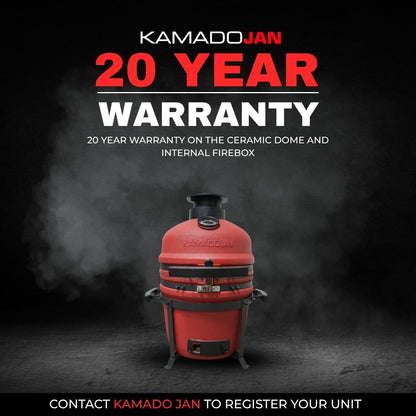 Kamado Jan Gen 4 JNR Ember Red