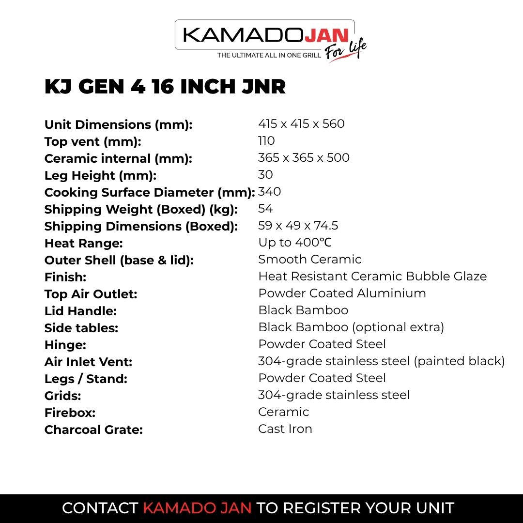 Kamado Jan Gen 4 JNR Bok Green