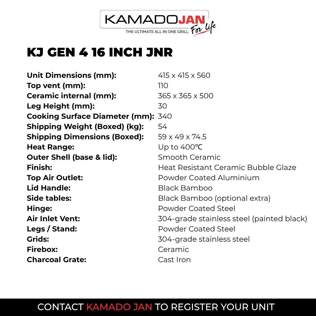 Kamado Jan Gen 4 JNR Graphite