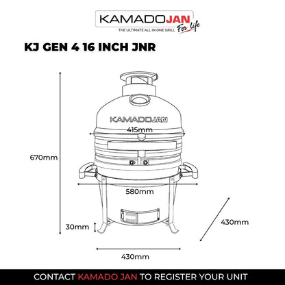Kamado Jan Gen 4 JNR Bok Green