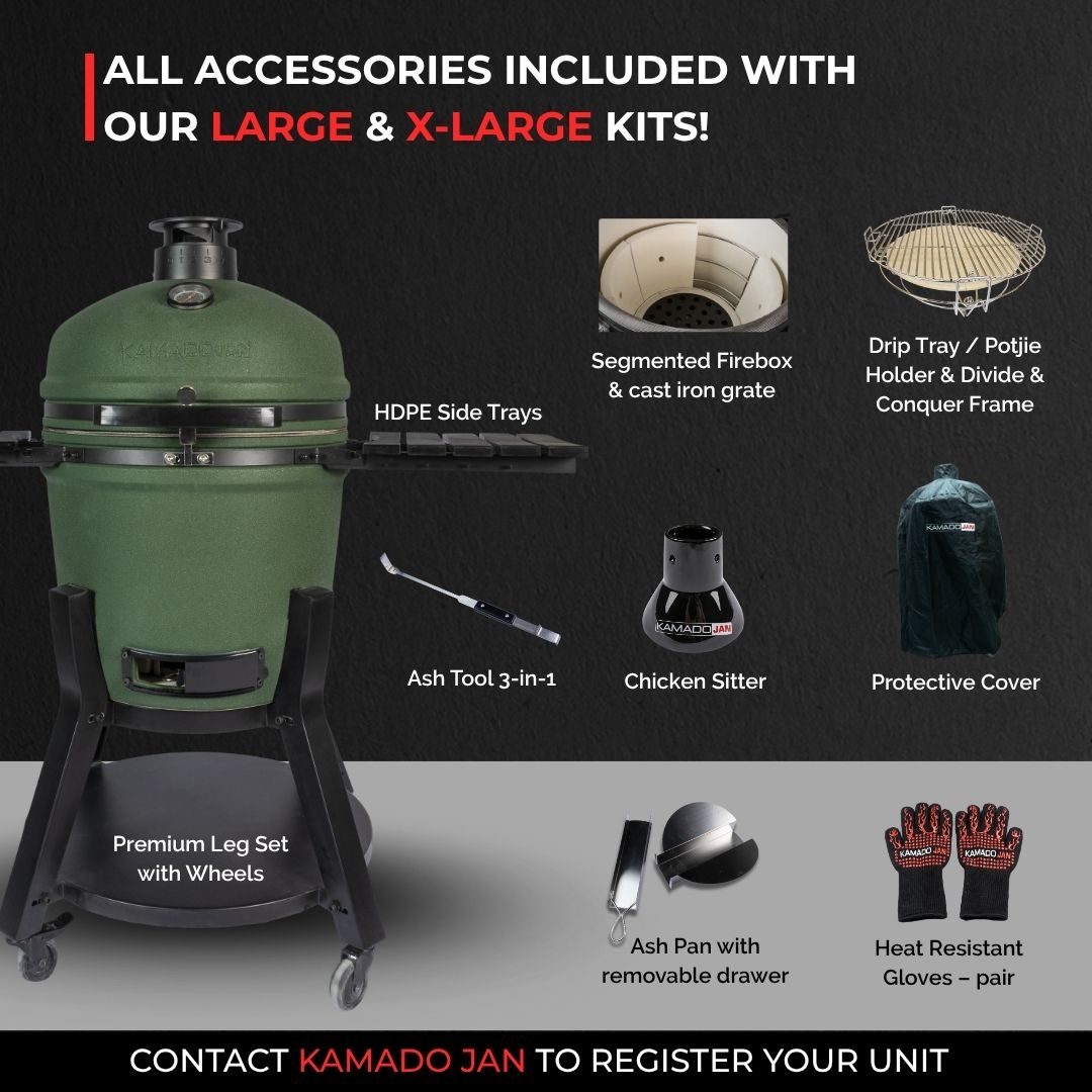 Kamado Jan Gen 4 Large Bok Green