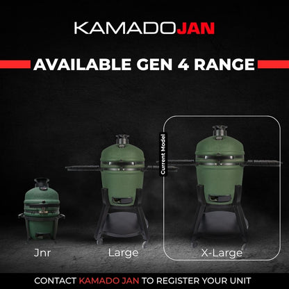 Kamado Jan Gen 4 X-Large Bok Green