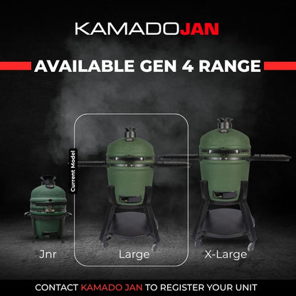 Kamado Jan Gen 4 Large Bok Green