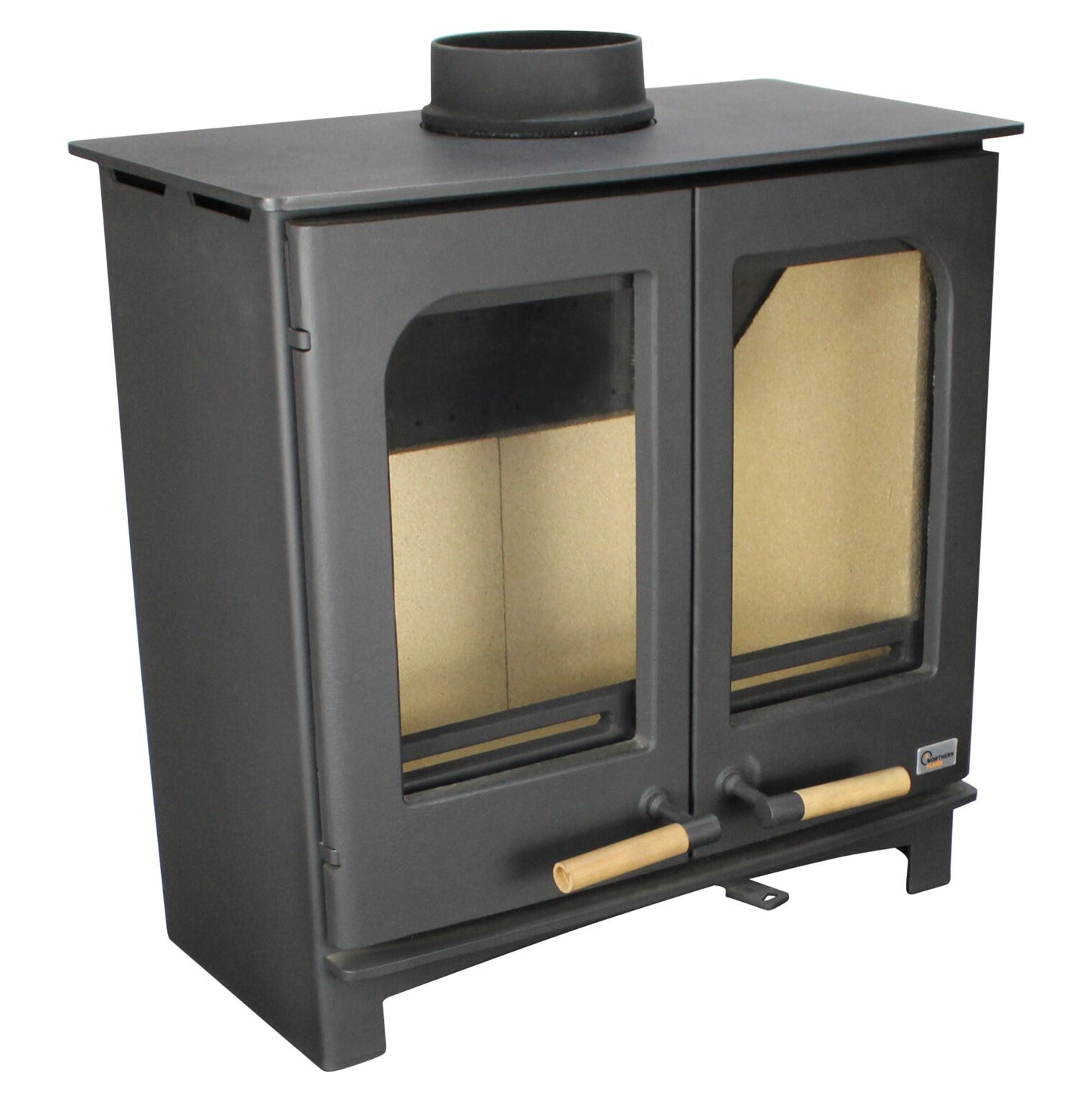 Northern Flame Panoramic Twin Door Fireplace