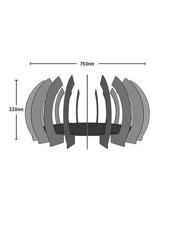 Chad-O-Chef FireBlade (Wood Burning)