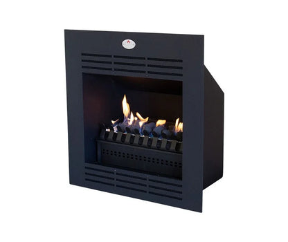 Firebox Vent Free Gas Built-in Model 740 Mild Steel Facade & Coal Grate