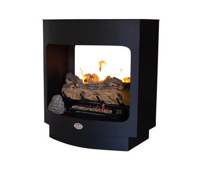 Maluti Gas Firebox Double Sided Freestanding Model 760 with Log Set