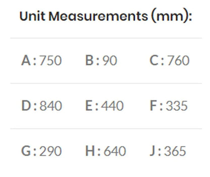 Maluti Gas Firebox Freestanding Model 760 Stainless Steel Facade & Coal Grate