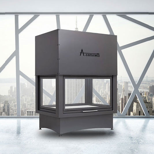 Calore A.Caminetti Crystal 4D Wood Fireplace