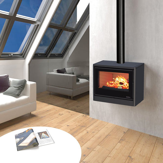 Calore Bronpi Boreal E1000s Wood Fireplace
