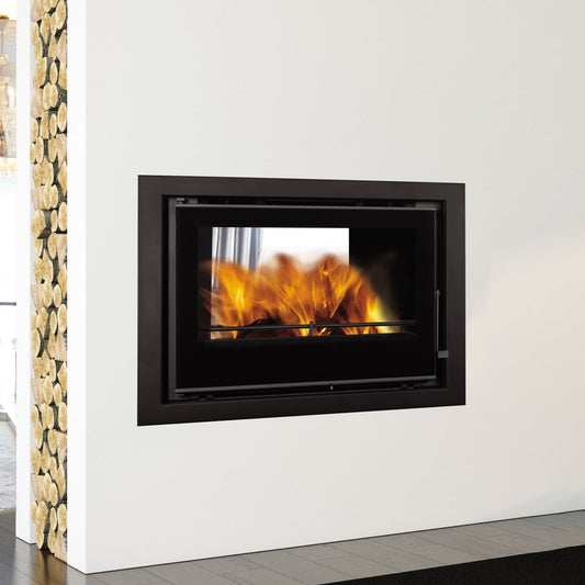 Calore C&A Chama Cristal 78 D Insert Wood Fireplace