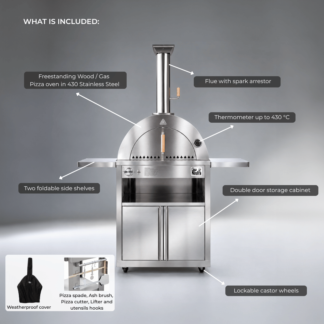 Calore Casa Nostra Vito Hybrid Pizza Oven