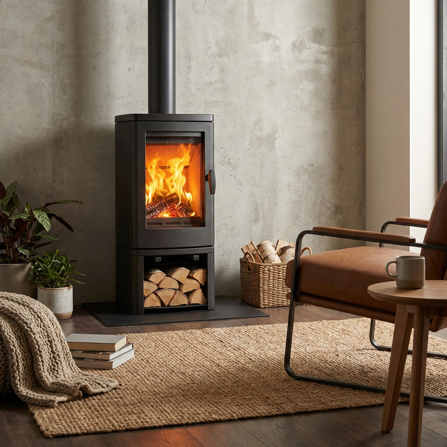 Calore Luton Freestanding Fireplace