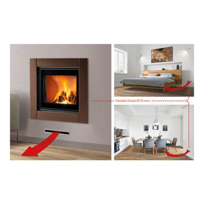 Calore Piazzetta MA 271 SL Plus Wood Fireplace