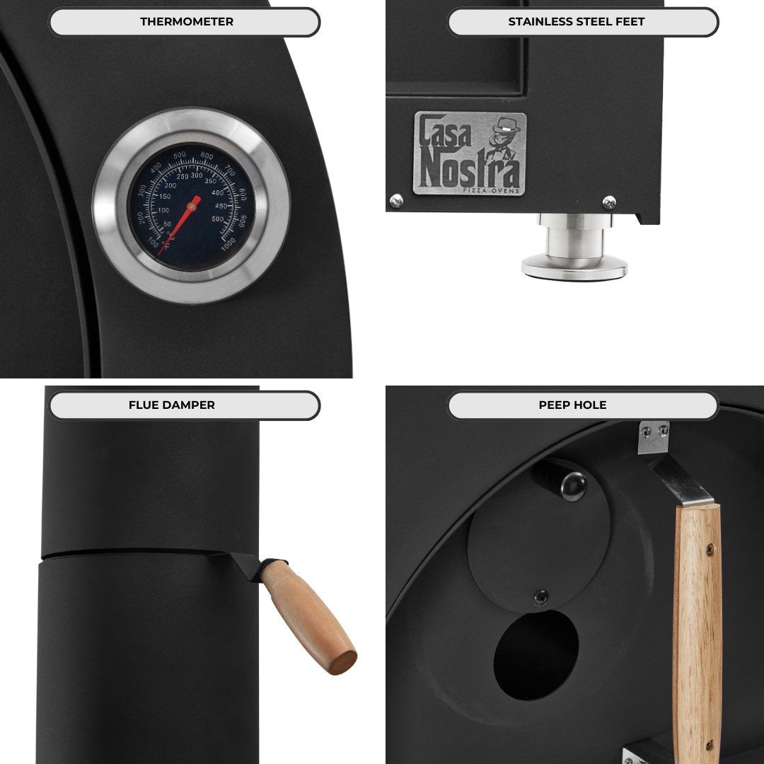 Calore Casa Nostra Pepe Pizza Oven