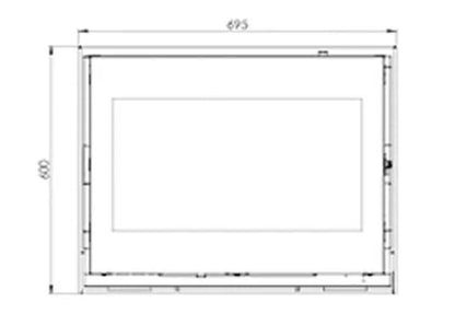 Dovre 2520S Fireplace