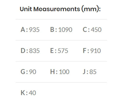 Firebox Vent Free Gas Built-in Model 1090 Mild Steel Facade with Coal Grate