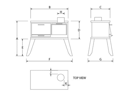 Farm Stove Fireplace