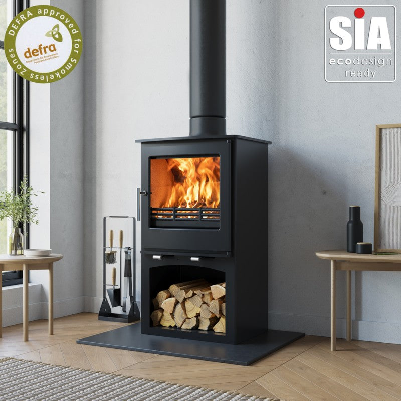Northern Flame Snug Fireplace with Stand