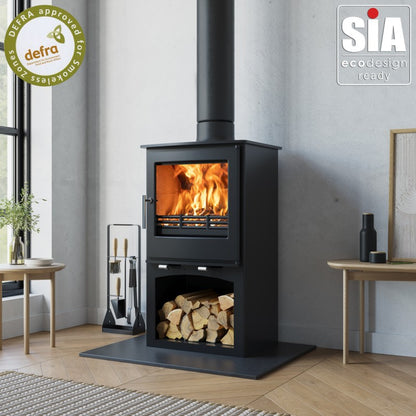 Northern Flame Snug Fireplace with Stand