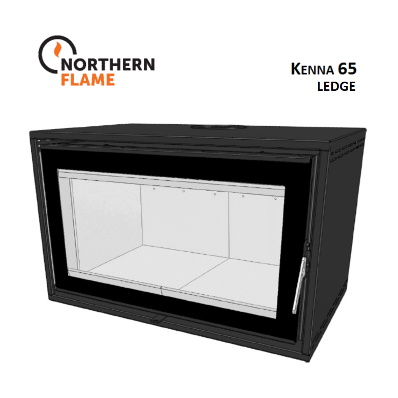 Northern Flame Kenna 65 Ledge Fireplace