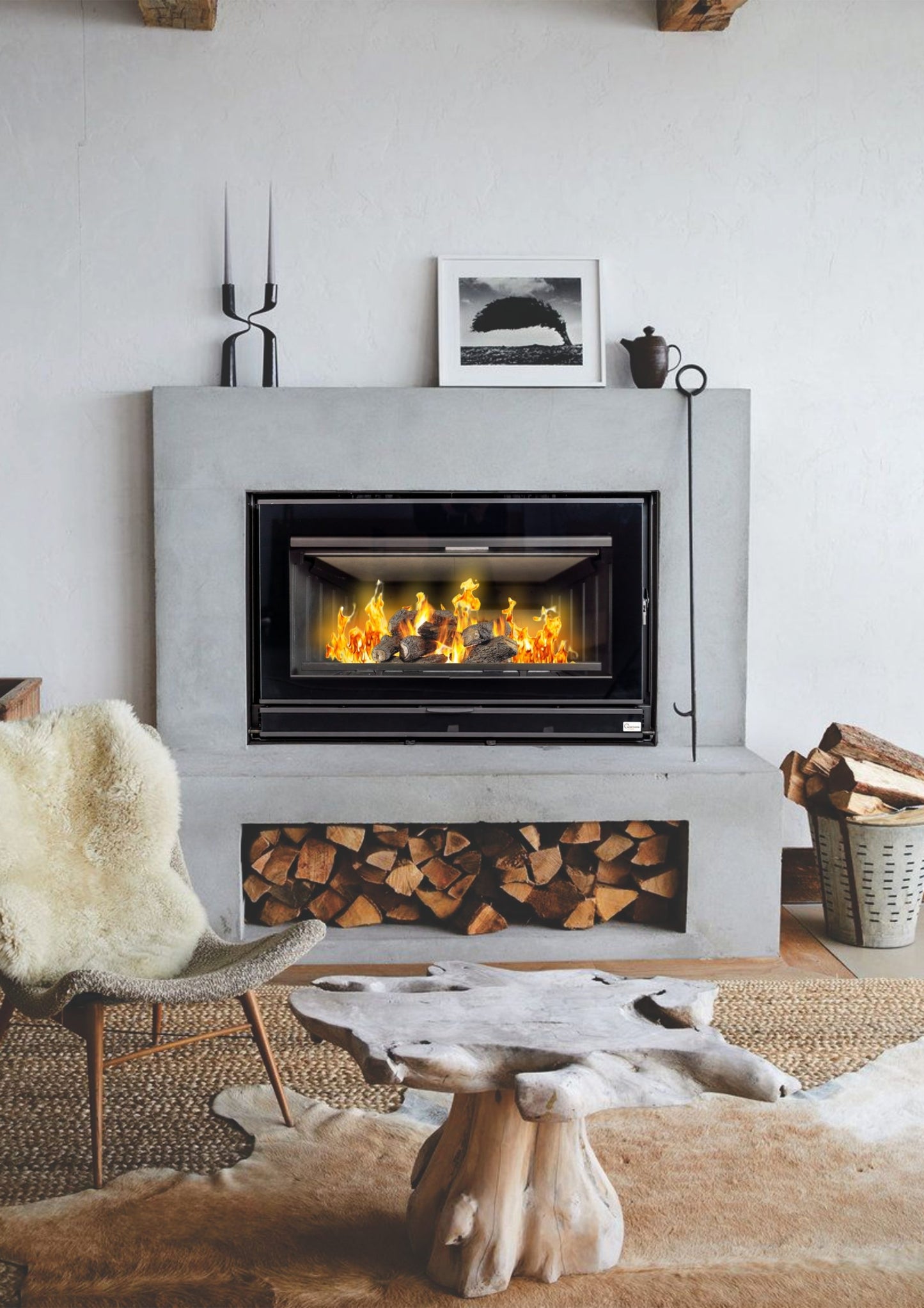 Northern Flame Vesta 90 Fireplace