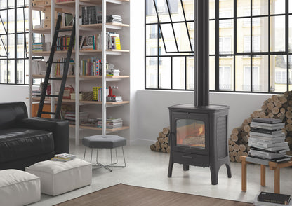 Hergom E-20 SE Wood Stove Freestanding Fireplace