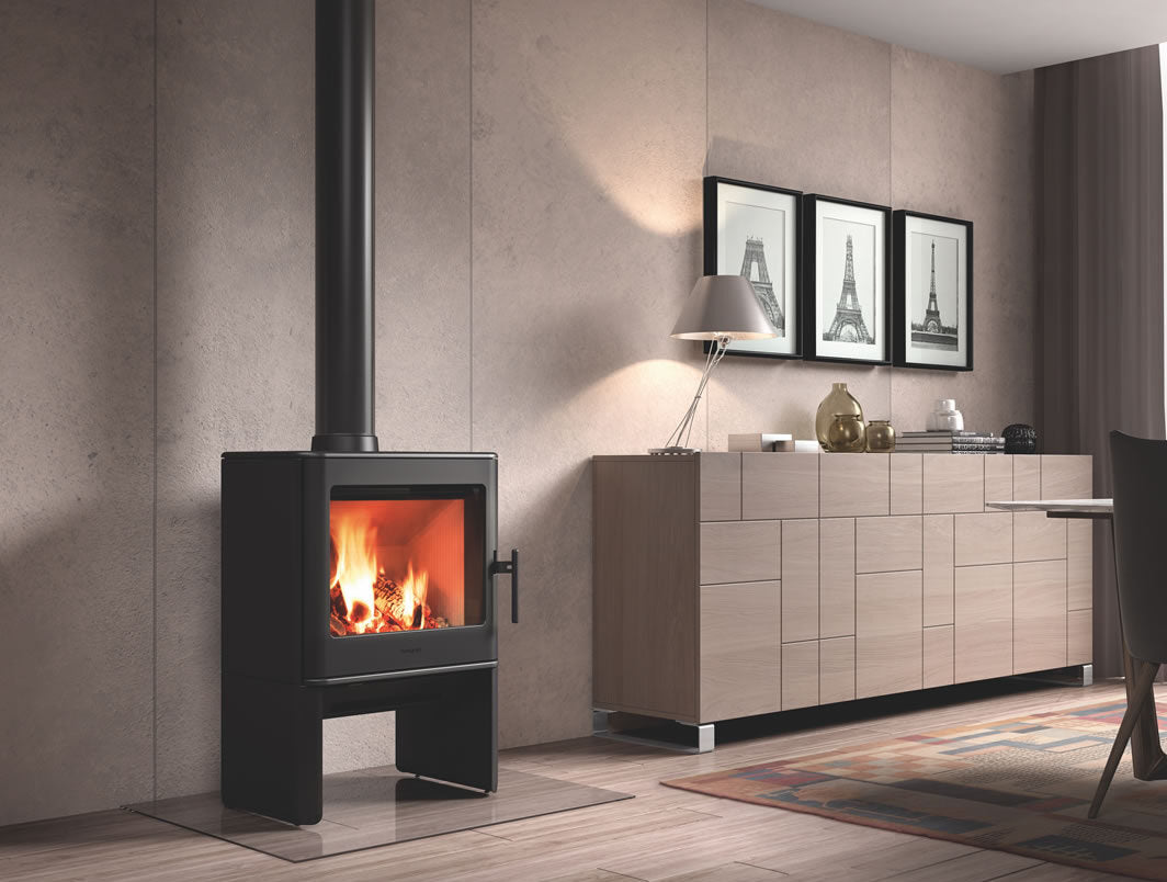 Hergom E-40 Freestanding Fireplace