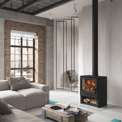 Hergom EB-1 SE Freestanding Fireplace