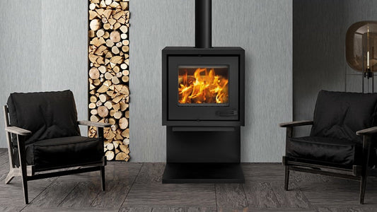 Infiniti Fire Cantilever Freestanding Fireplace