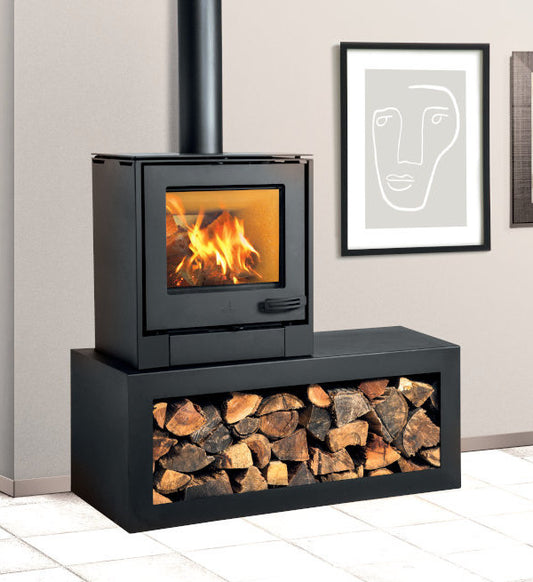 Infitini Fires Cube Freestanding Fireplace