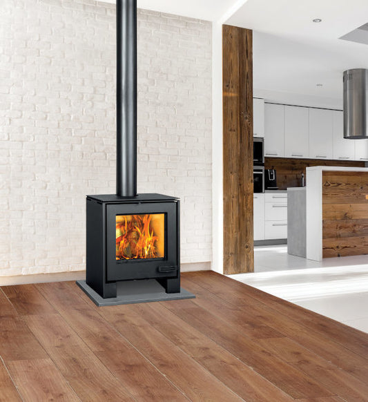 Infitini Fires Cube Freestanding Fireplace