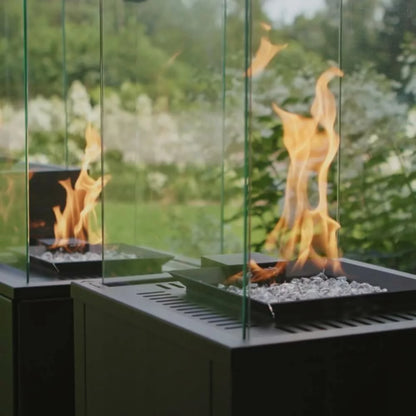 Kratki Patio M Open Gas Fireplace