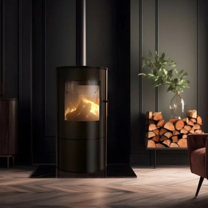 Kratki Rollo Fireplace