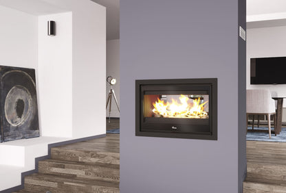Lacunza Nickle 800 Double-Sided Built In Fireplace