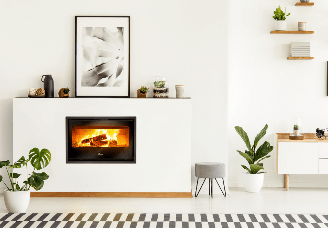 Lacunza Silver 1000 Built In Fireplace