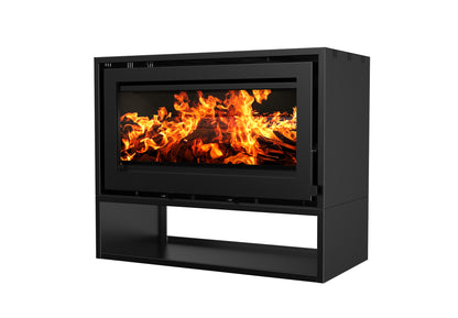 Sentinel Ottawa Marvic 950 Single Sided Freestanding Fireplace